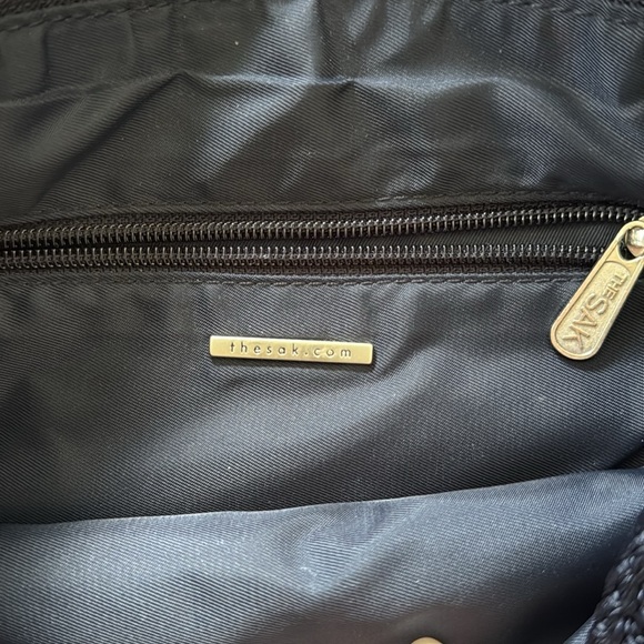 The Sak Navy Blue Crochet Shoulder Bag - Picture 2 of 5